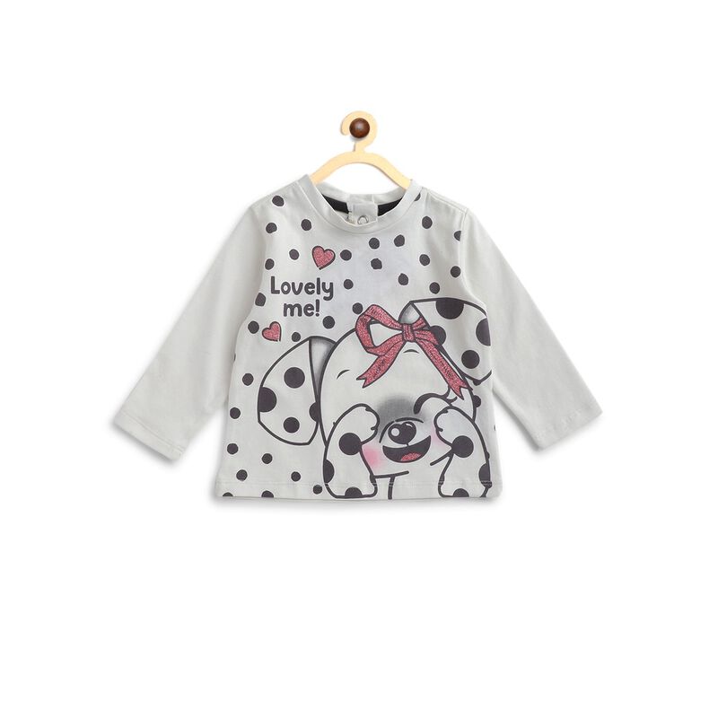 Girls Bronze Long Sleeve Knitted T-Shirt image number null